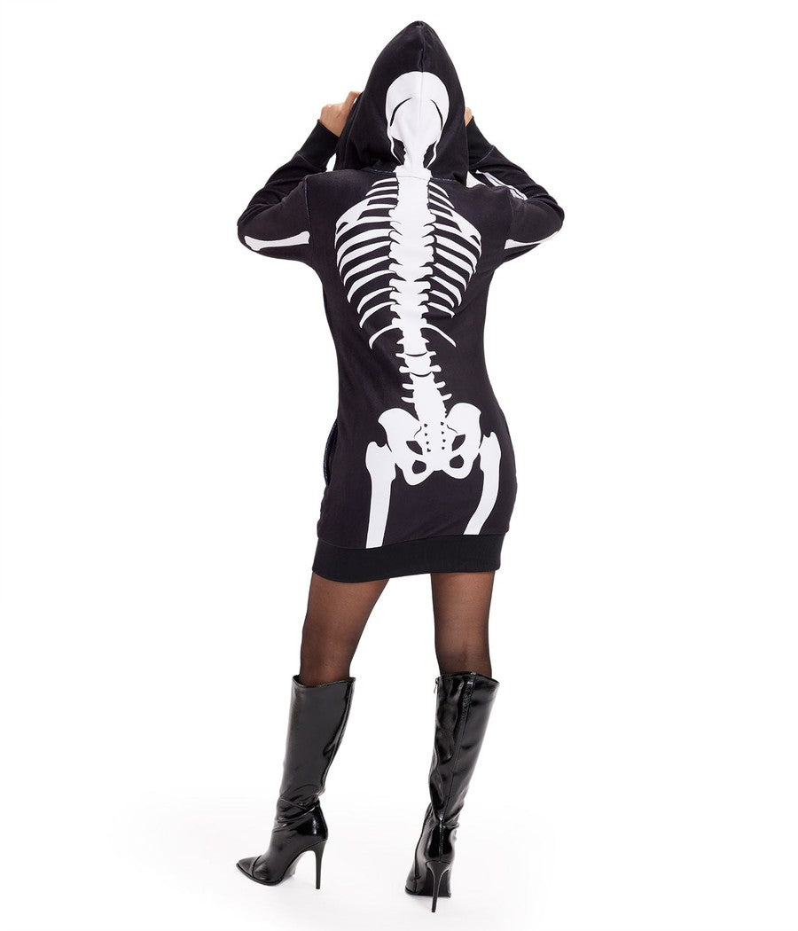 Skeleton Costume Dress Image 2