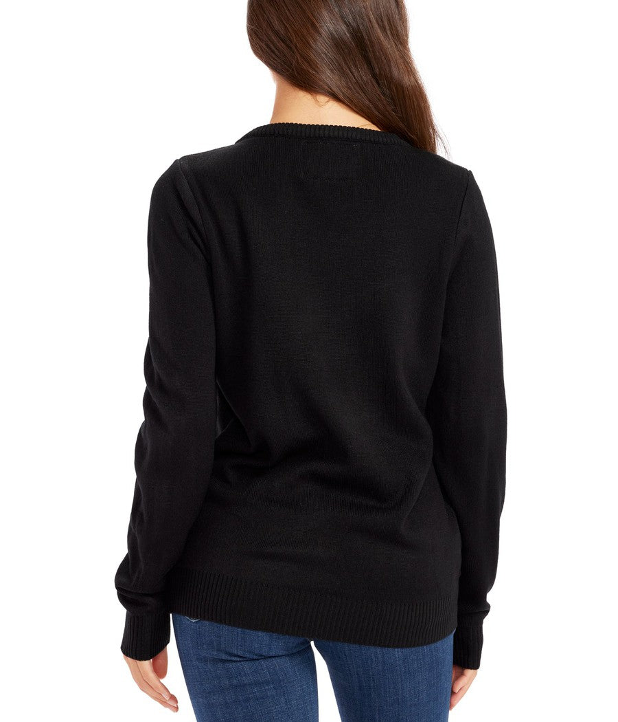 Women's Ghost Light Up Sweater Image 2