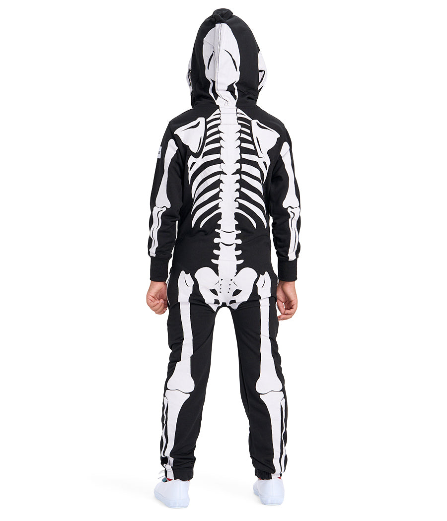 Boy's Skeleton Costume Image 2