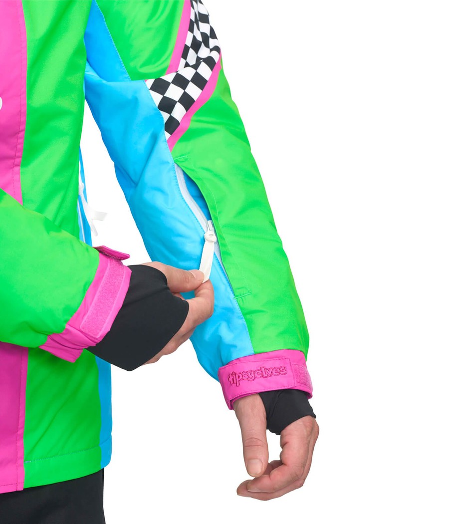 Neon on sale ski jackets