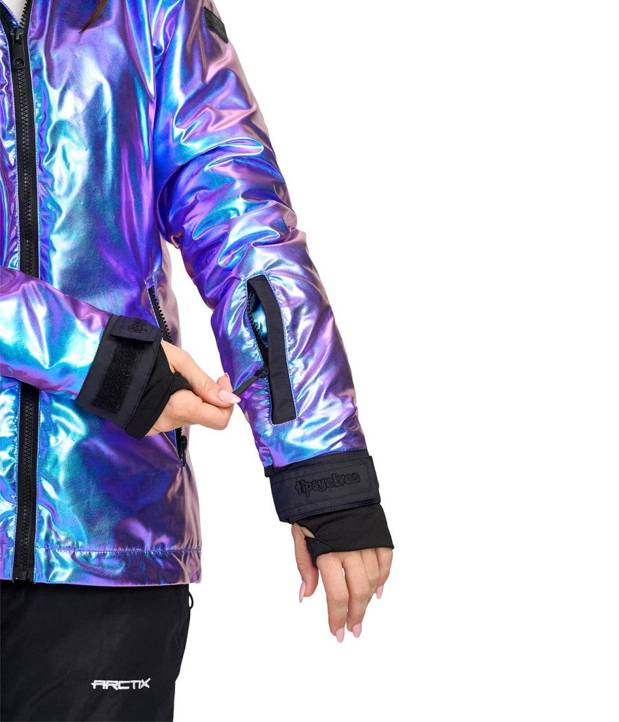 Iridescent windbreaker on sale