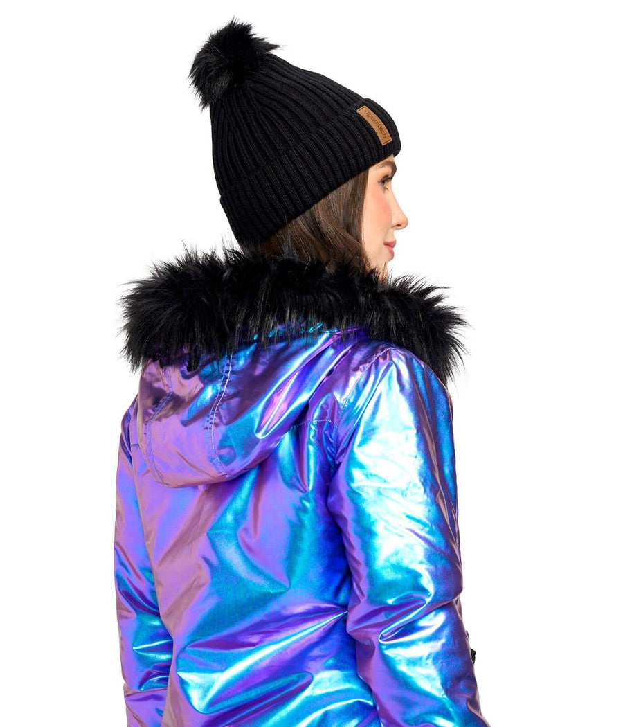 Fur hood hot sale snowboard jacket