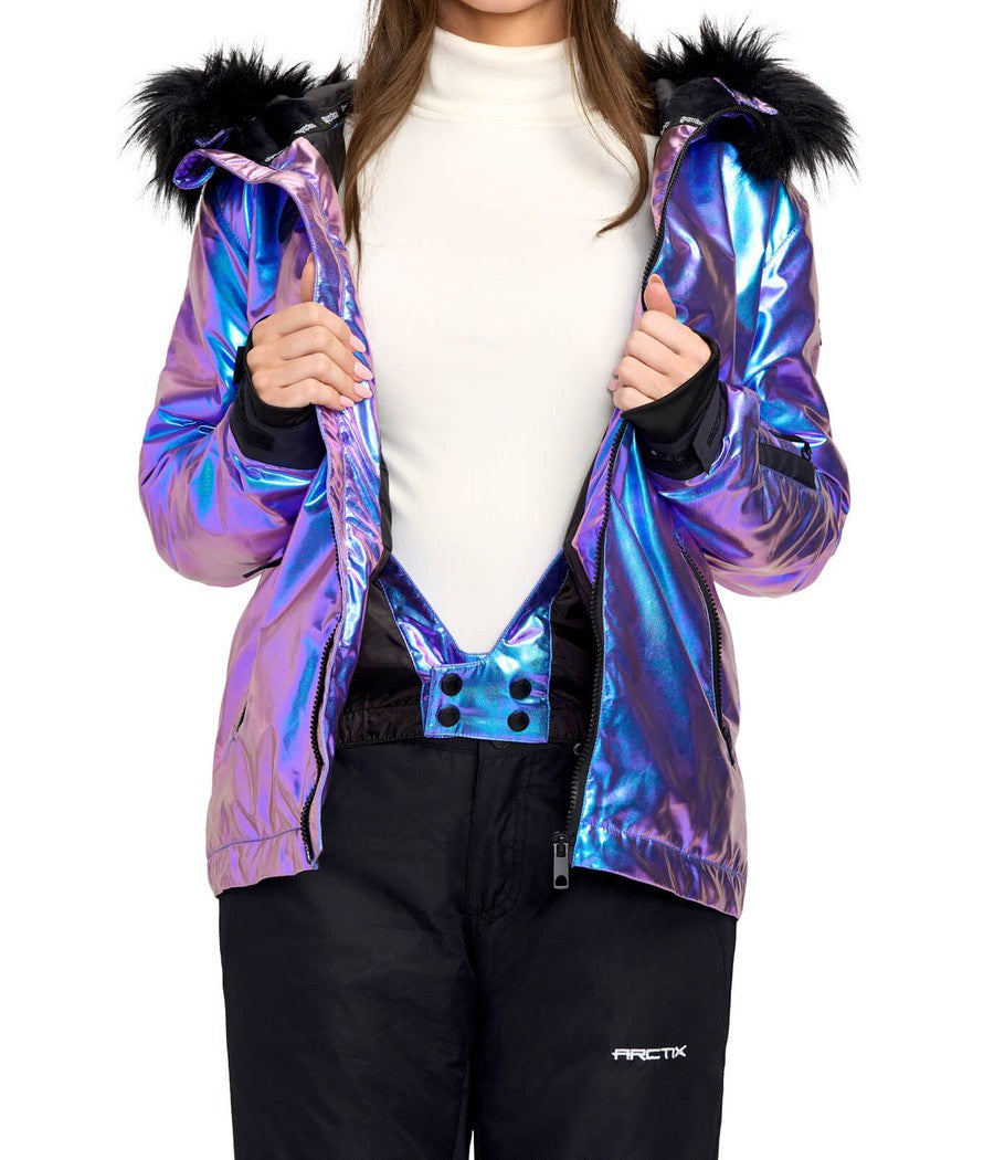 Tipsy Elves WOMEN'S 2024 IRIDESCENT IRIS SKI SUIT