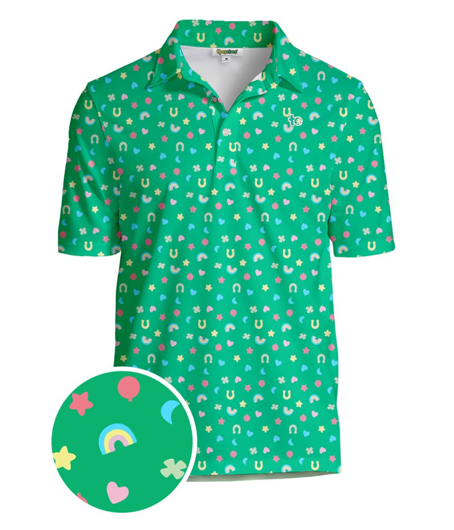 Men's Lucky Charmer Golf Polo