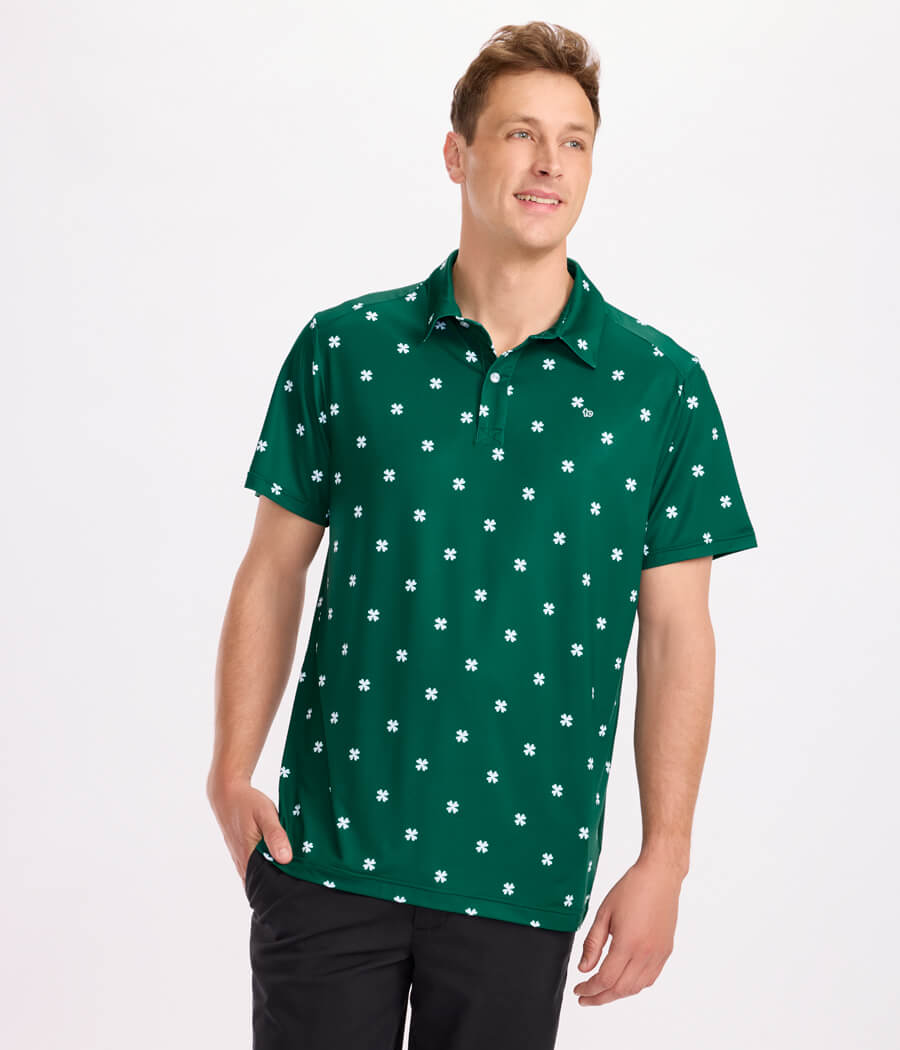 Men's Paddy Party Golf Polo Image 2