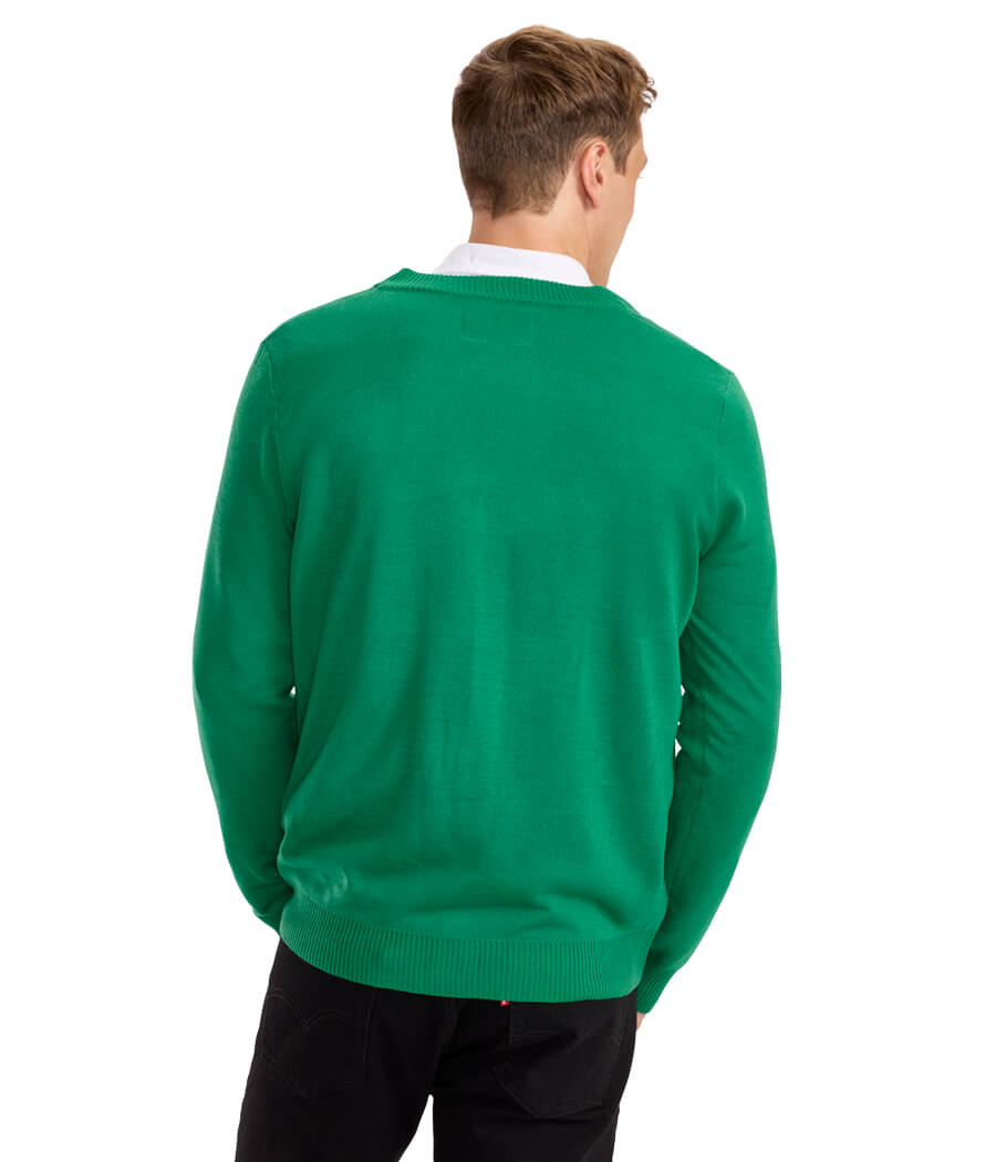 Men's Clover Cardigan Sweater Image 2