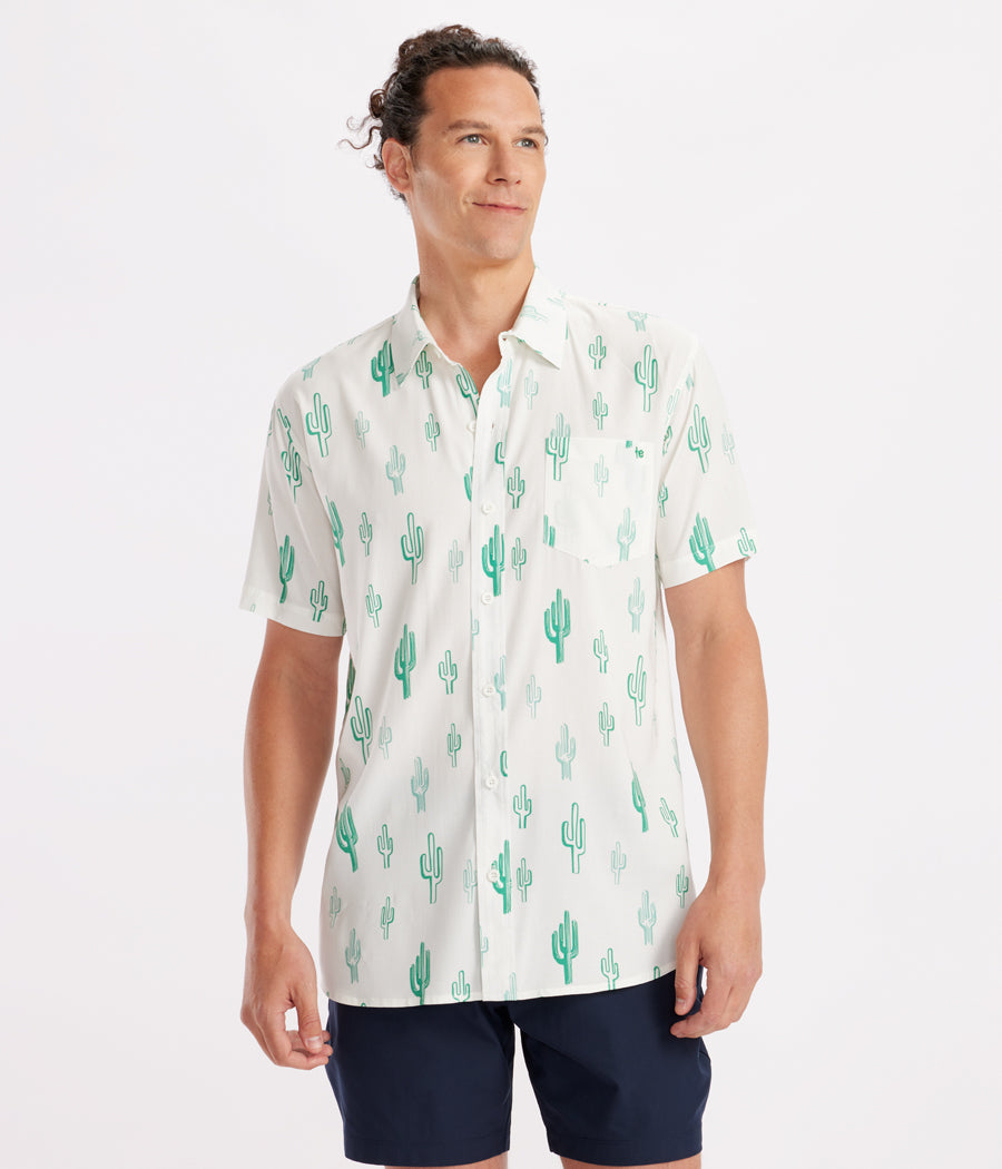 Men's Cali Cactus Hawaiian Shirt