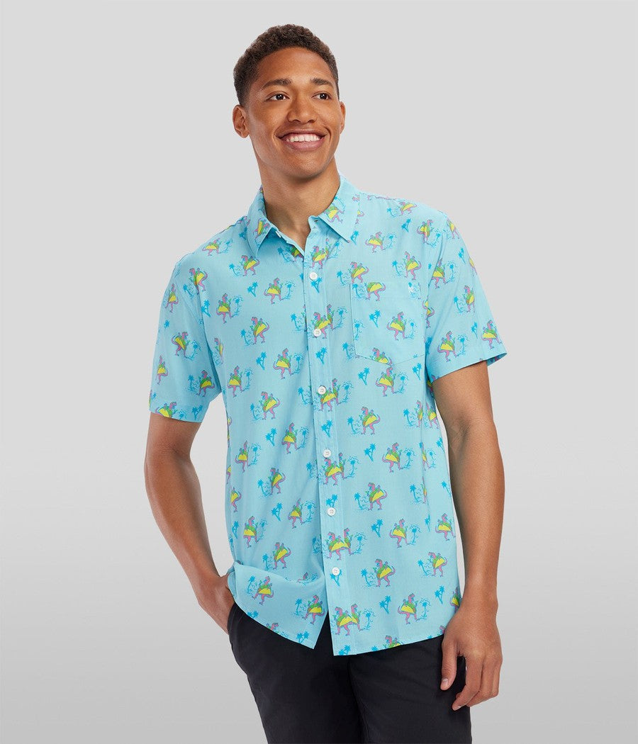HAPPY BAY Men's Funky Beach Button Down Hawaiian Shirts 4XL Kohl, Leaves ,  kohl's miami - thirstymag.com