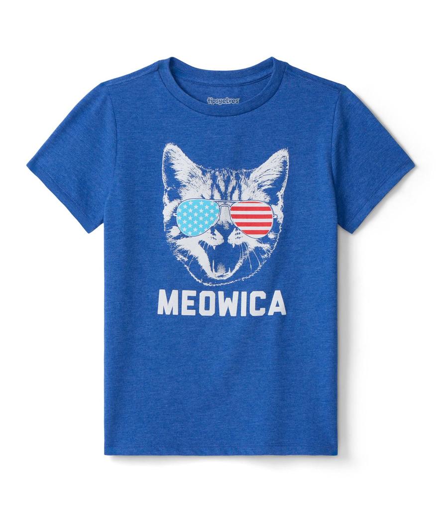 Toddler Girl's Meowica Tee