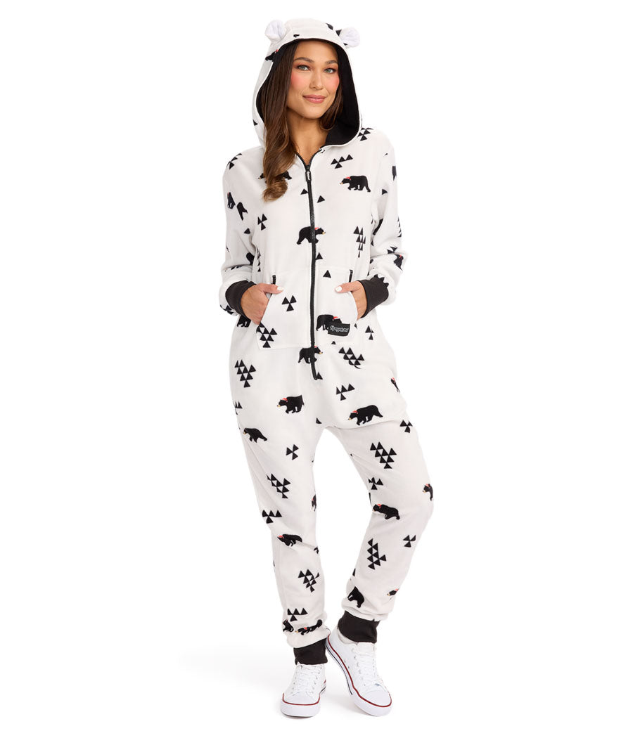 Women's Beary Christmas Jumpsuit