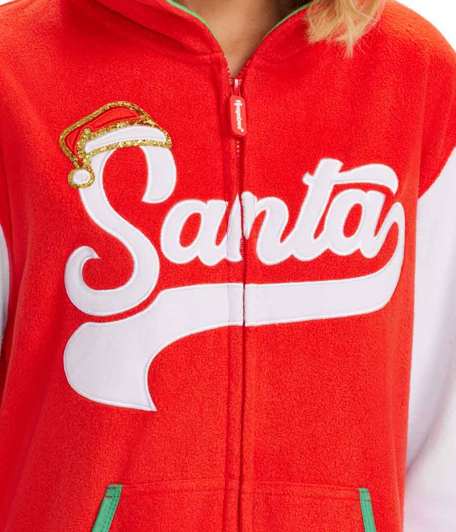 Women's Sporty Santa Jumpsuit