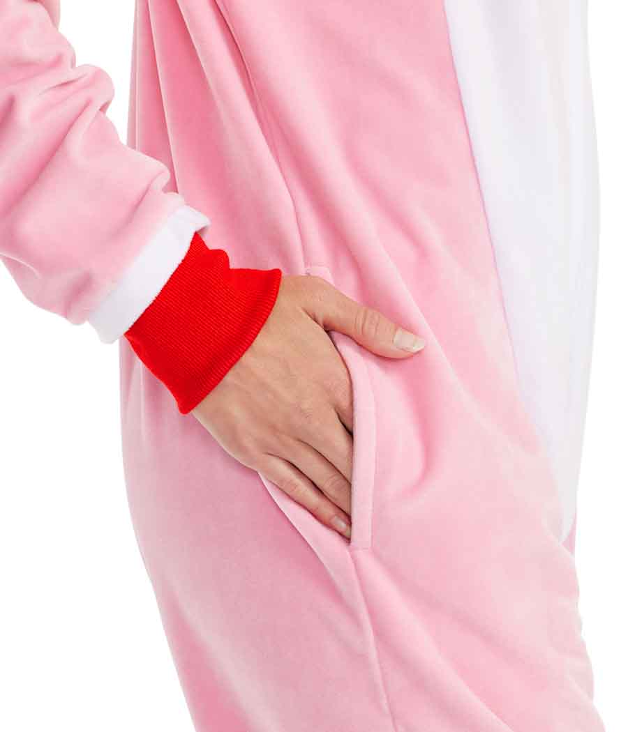 Women's Pink Rudolph Jumpsuit