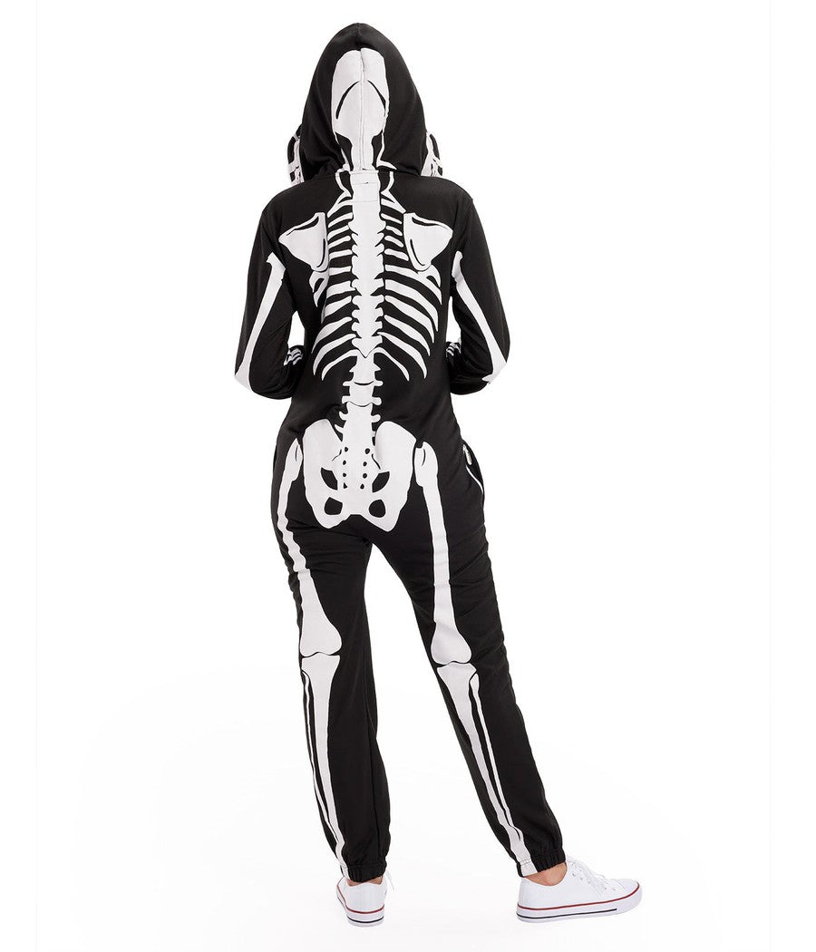 Skeleton Onesie Skeleton Jumpsuit Tipsy Elves