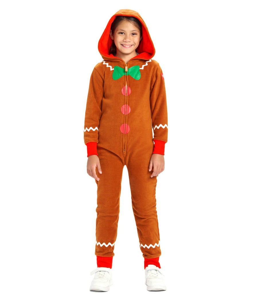 Gingerbread Jumpsuit: Girl's Christmas Outfits | Tipsy Elves