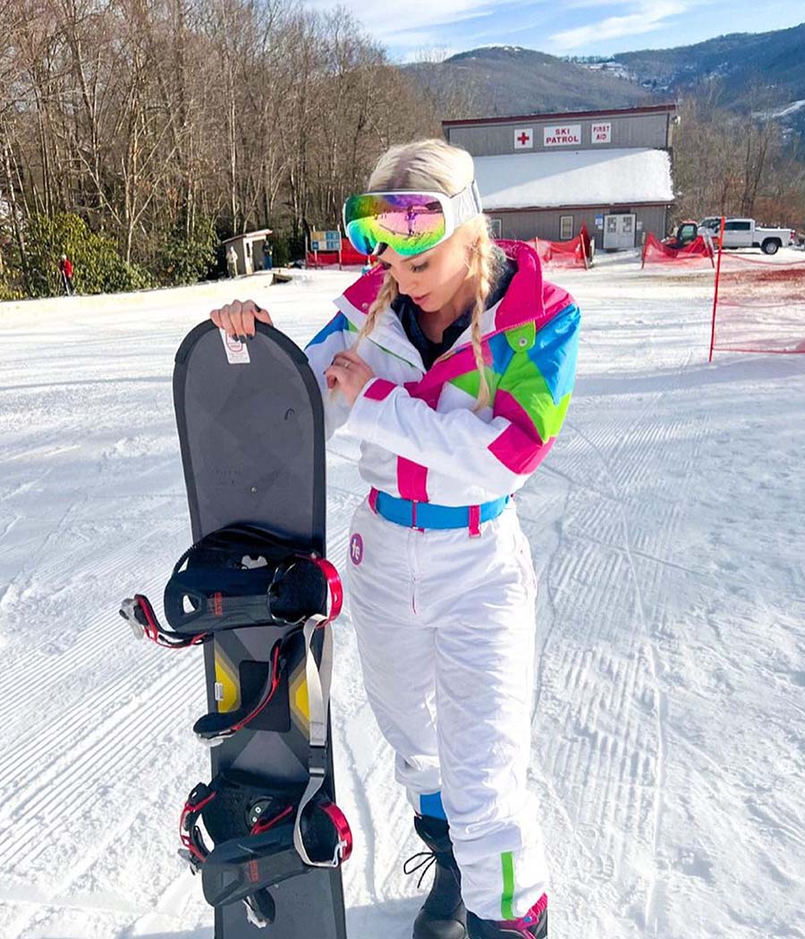 Women's Dayglow Dream Ski Suit Image 2