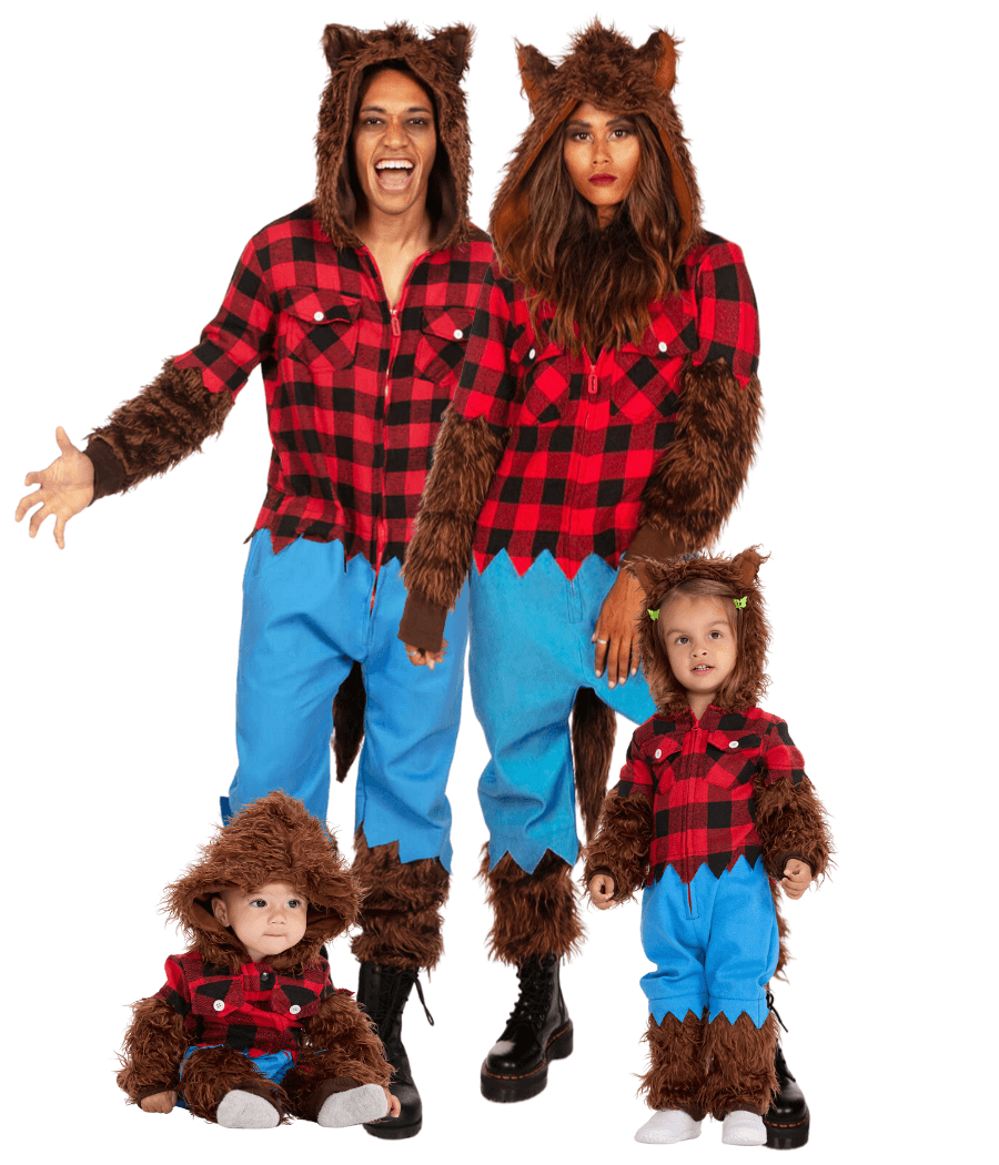 Matching Werewolf Family Costumes