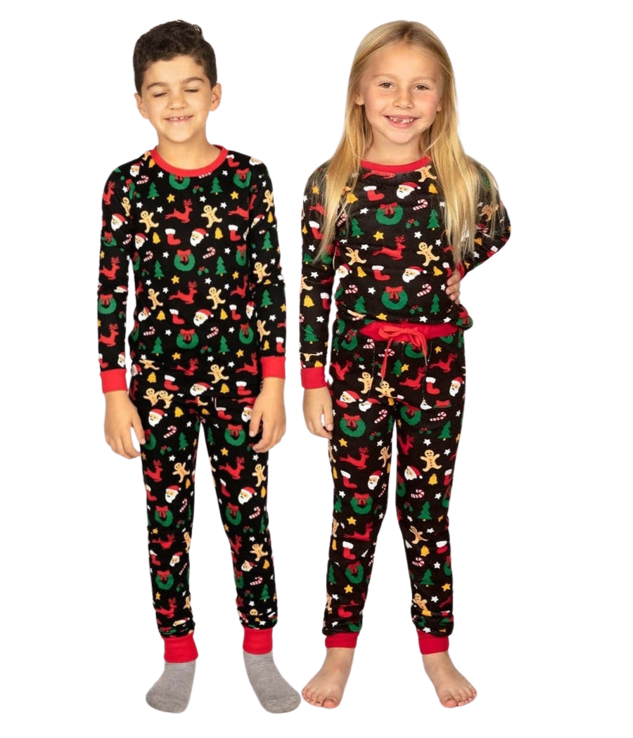 Boy's / Girl's Cookie Cutter Pajama Set Primary Image