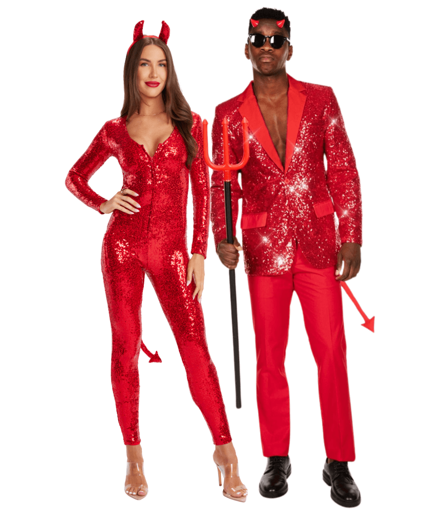 Matching Devil Couples Costumes