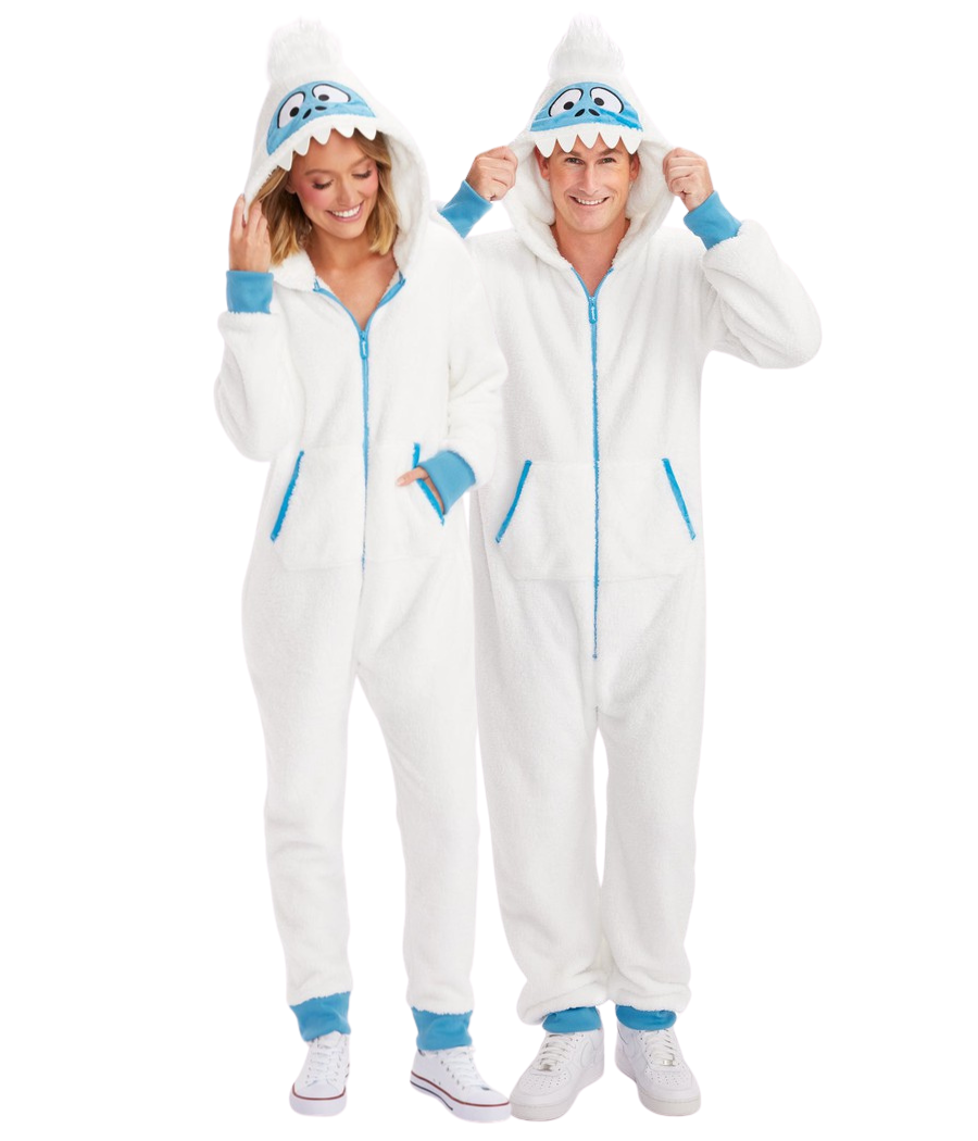 Matching Bumble Sherpa Couples Jumpsuits Primary Image