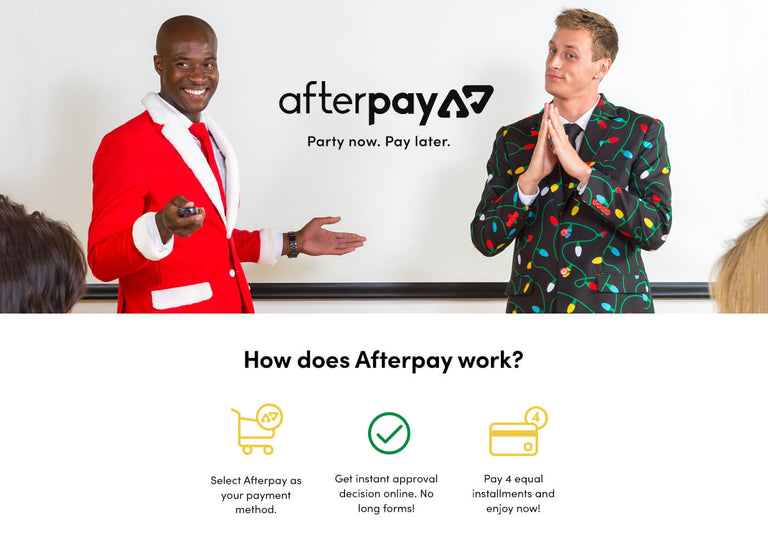 infographics explaining how afterpay works