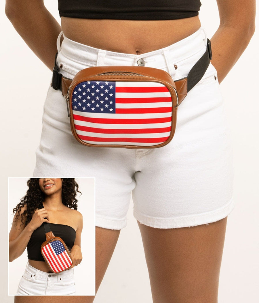 Fanny pack shop with cup holder