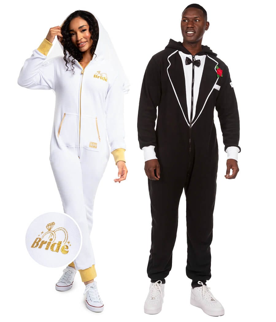 Groom & Bride Wedding Jumpsuits Primary Image