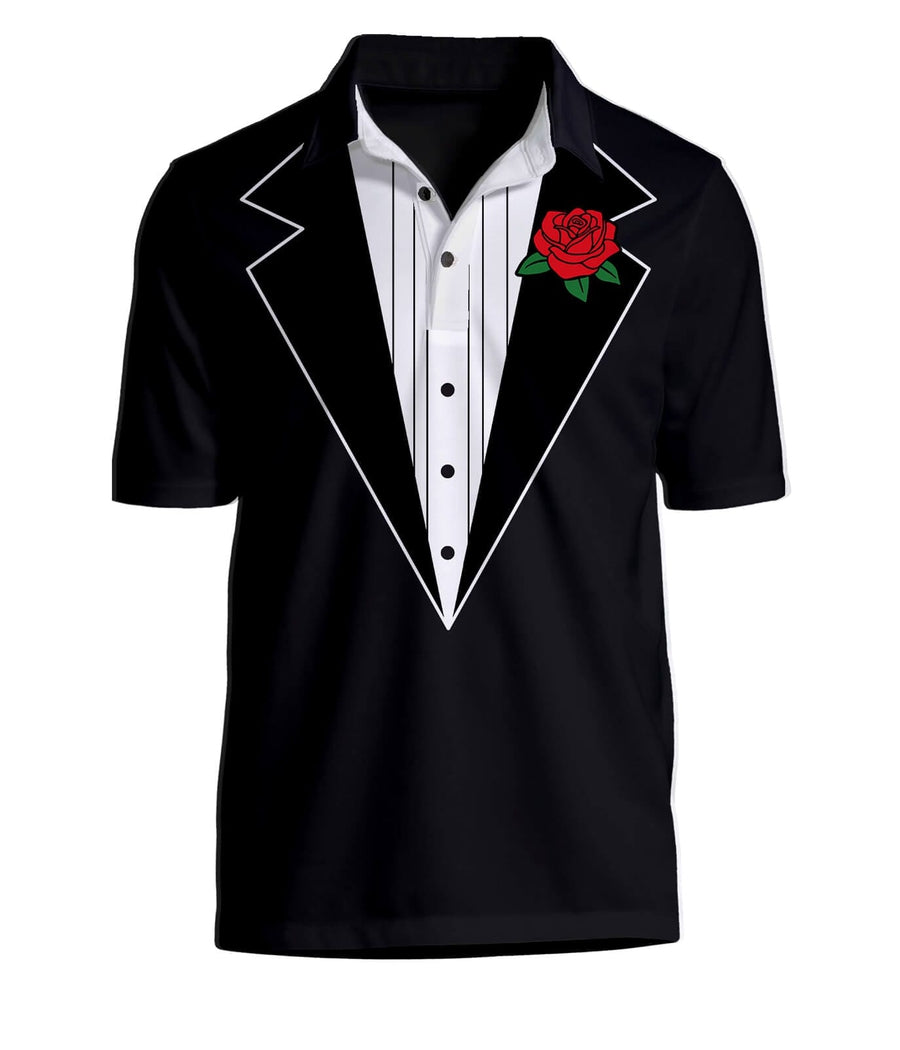 Men's Tuxedo Disc Golf Polo