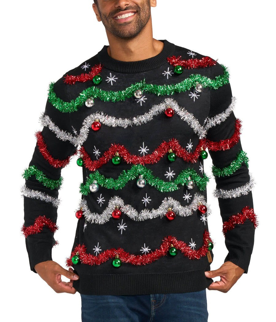 Men's Garland Ugly Christmas Sweater