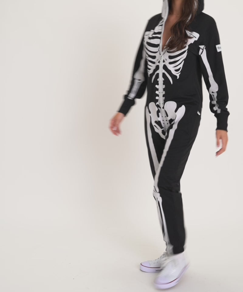 Women's Skeleton Costume Image 2