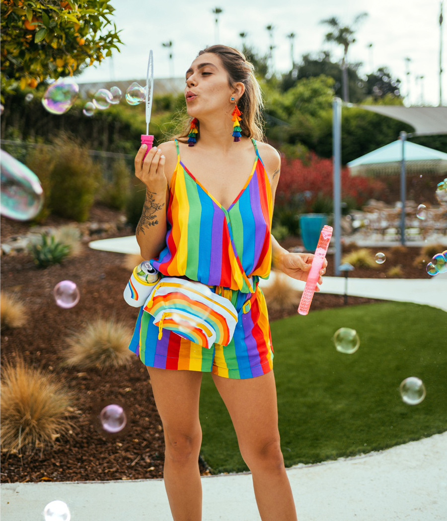 Rainbow Clothing Fun Rainbow Clothes Outfits Apparel Tipsy Elves