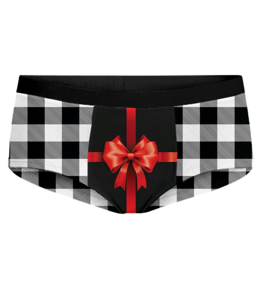 Present Panty, Christmas Underwear, Xmas Knickers, Gift For Him, Wrap  Yourself