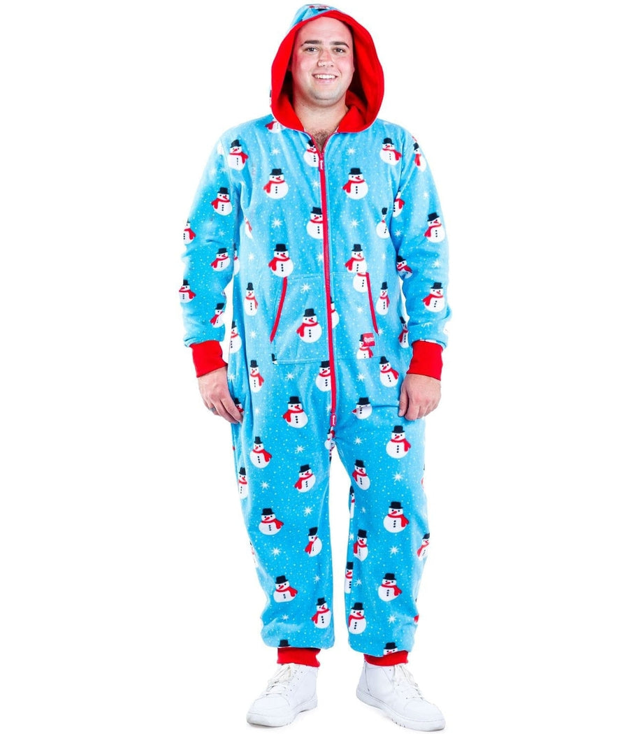 Men s Snowman is an Island Big and Tall Jumpsuit