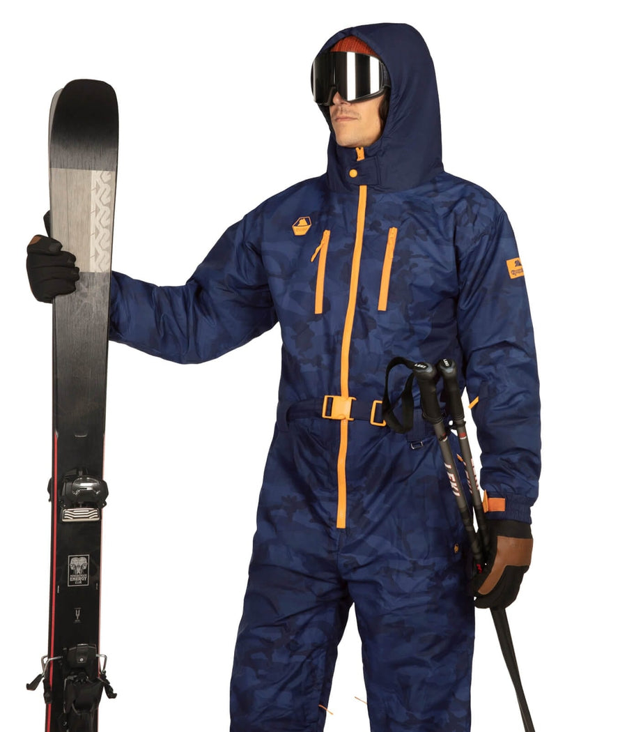 Camouflage ski suit sale