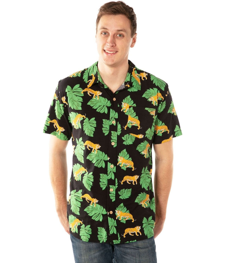 Men's King of Tigers Hawaiian Shirt Image 2