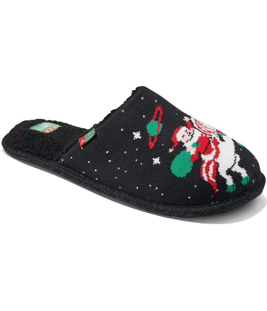 Santa Unicorn Reef Slippers Men s Reef Collection Tipsy Elves