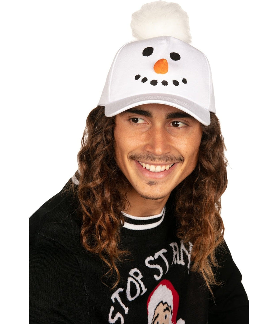 Snowman Face Hat