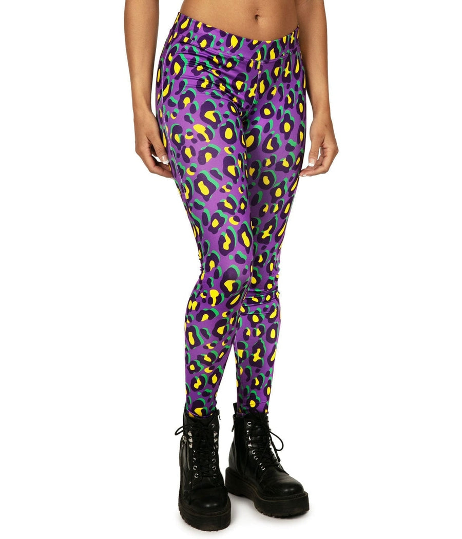 Zebra High Waisted Leggings: Women's Halloween Outfits | Tipsy Elves