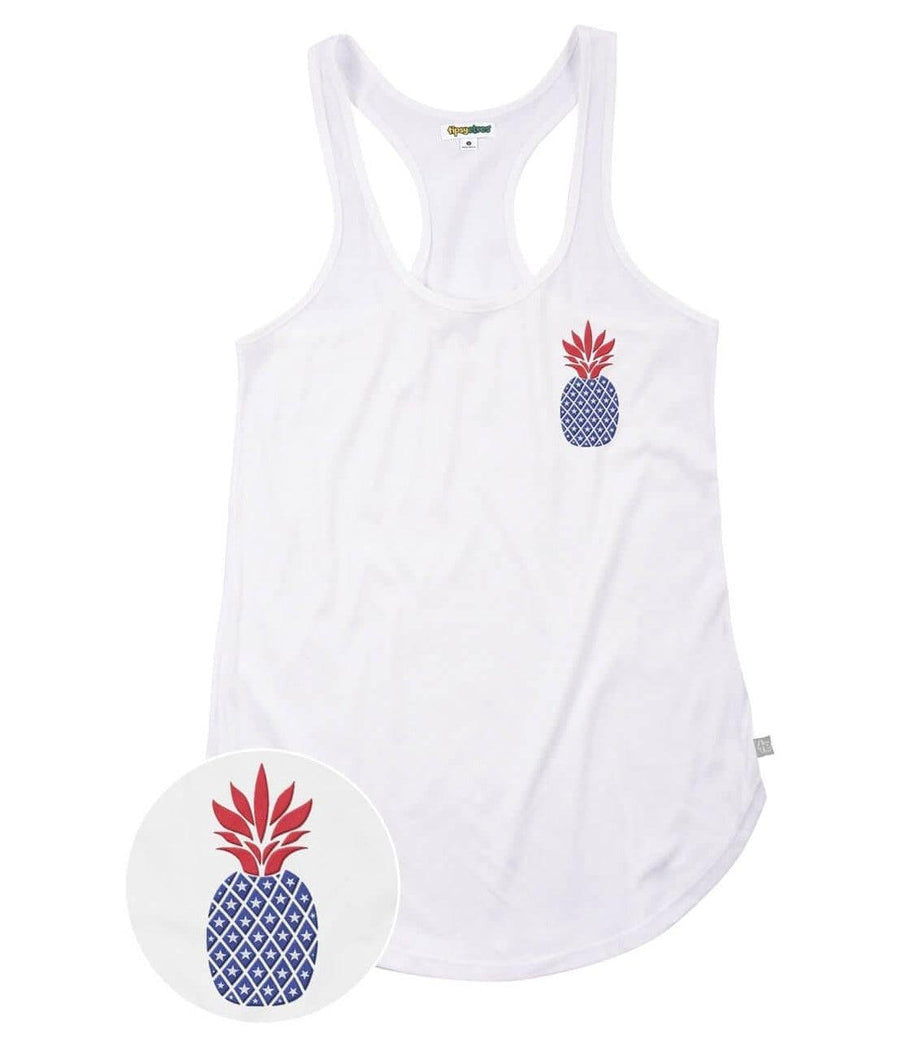 Women's Pineapple Patriotism Tank Top