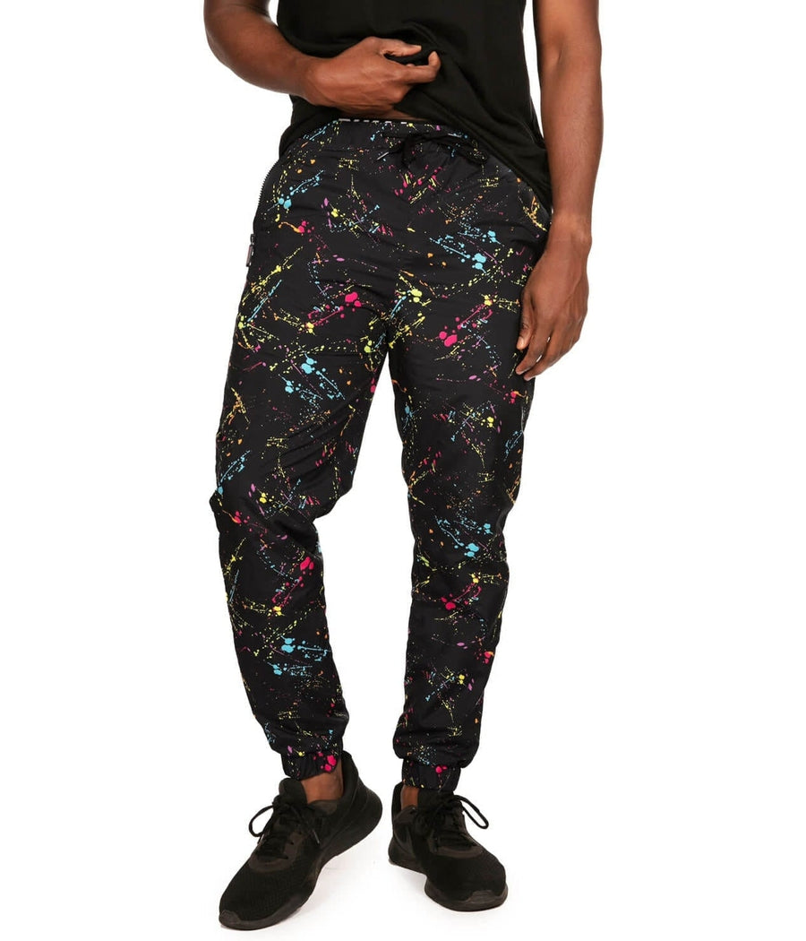 Neon Nightcrawl Windbreaker Pants: Men's Summer Outfits | Tipsy Elves