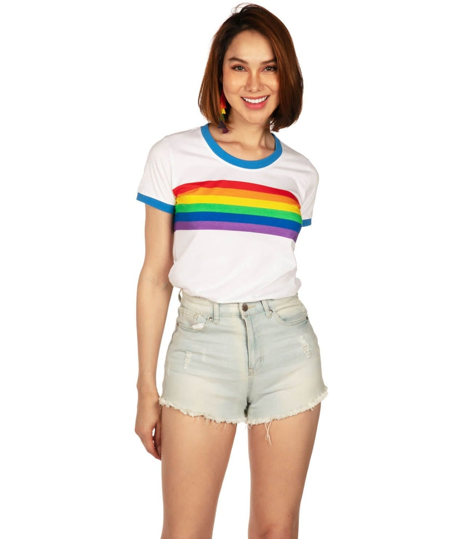 Rainbow or Bust Basic Tee Image 2