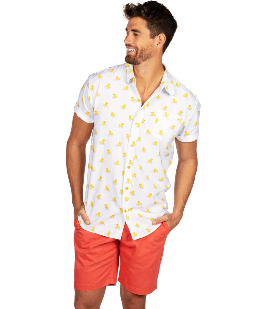 Men's Dapper Ducky Hawaiian Shirt Image 2