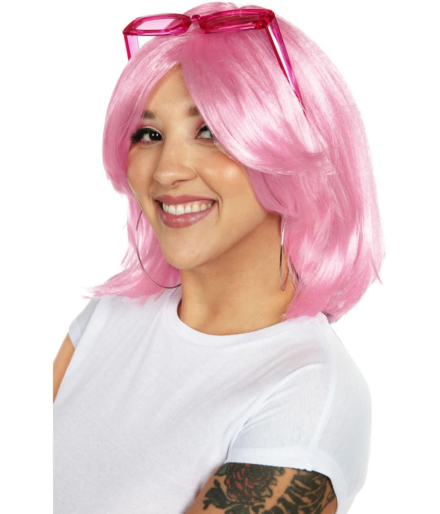 Short Pink Wig Halloween Outfits Tipsy Elves