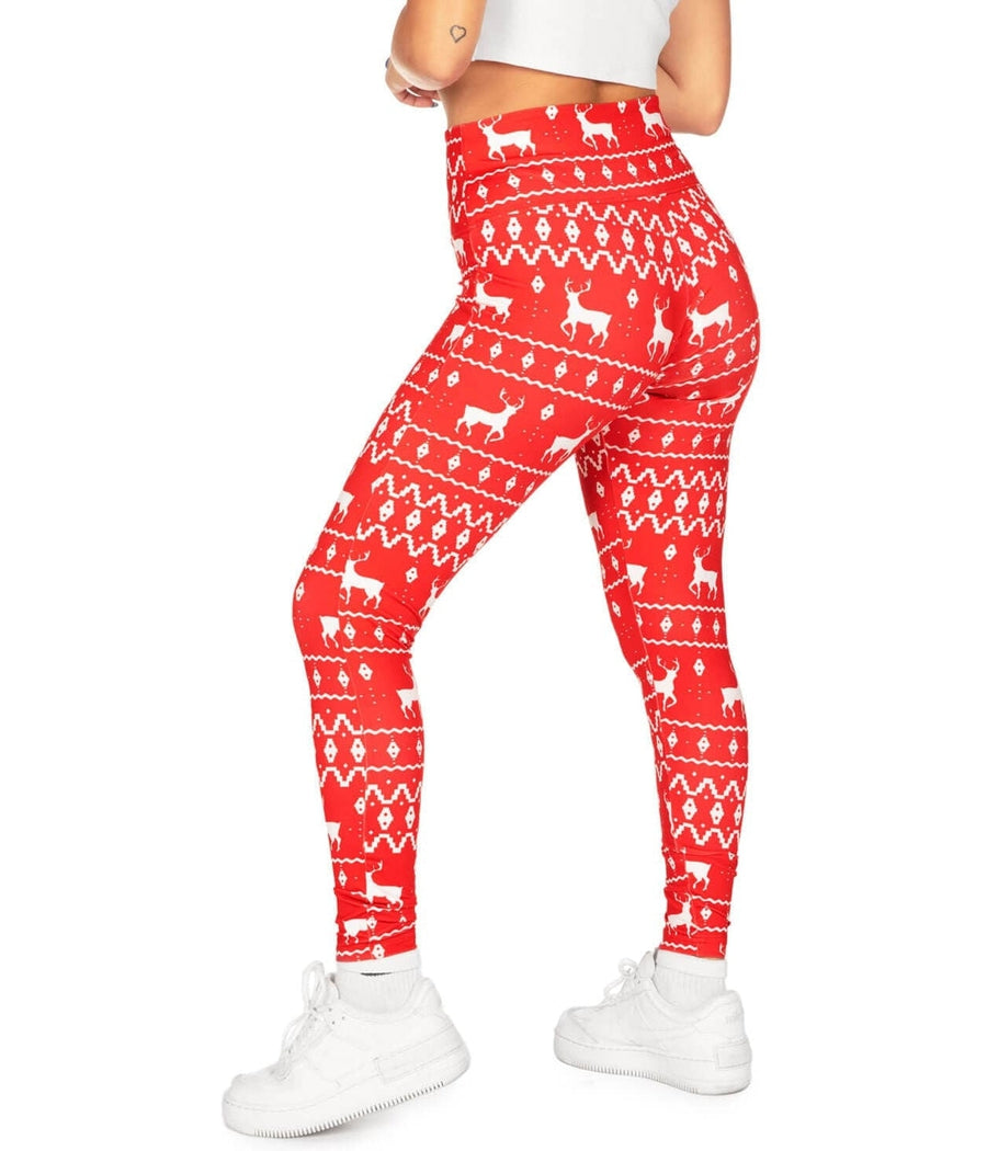 Christmas leggings womens best sale