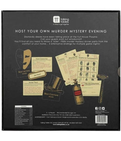 HOST YOUR OWN MURDER MYSTERY GAME - Josephs Department Store