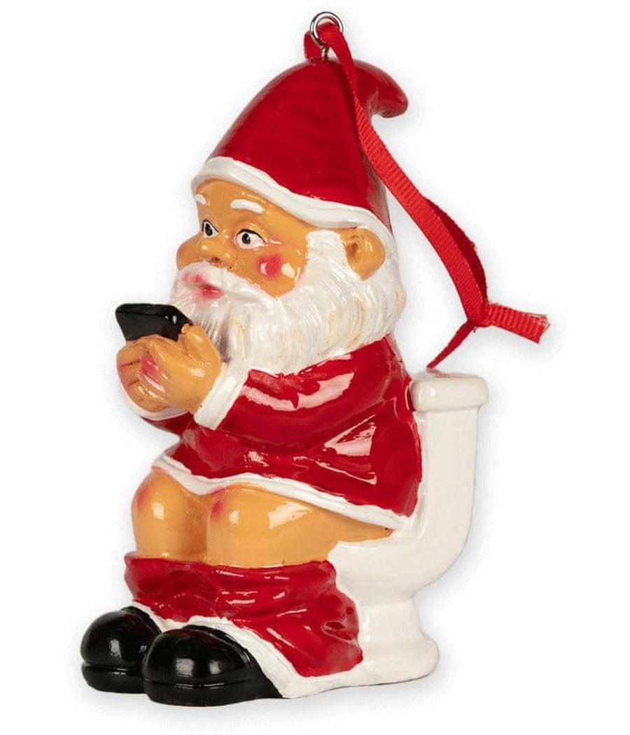 Toilet Santa 3D Ornament: Christmas Gifts | Tipsy Elves