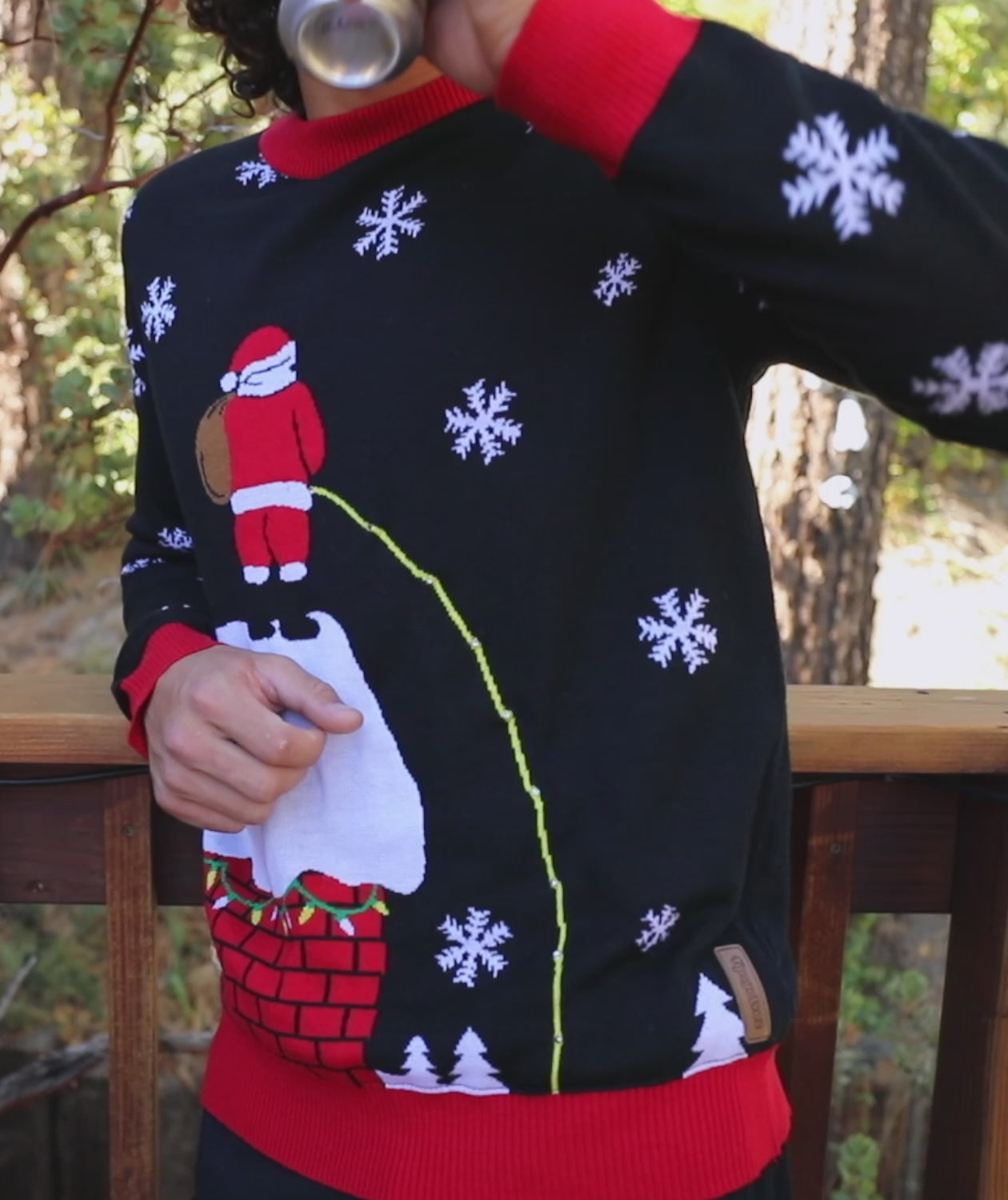 Christmas sweater with outlet dinosaurs