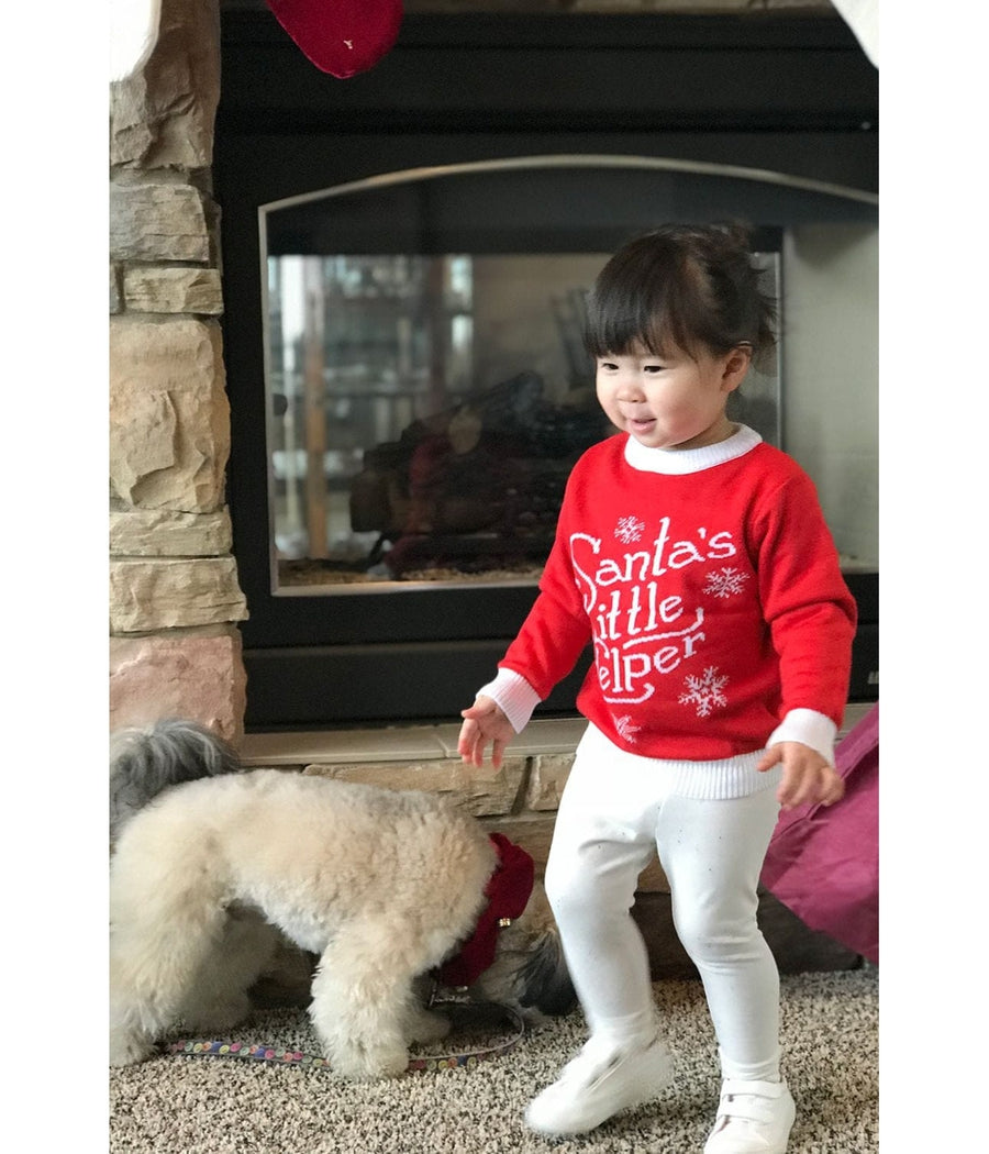 Santa's little sale helper sweater