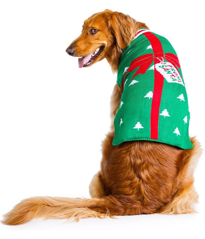 Los Angeles Dodgers Pub Dog Christmas Ugly Sweater - Shibtee Clothing
