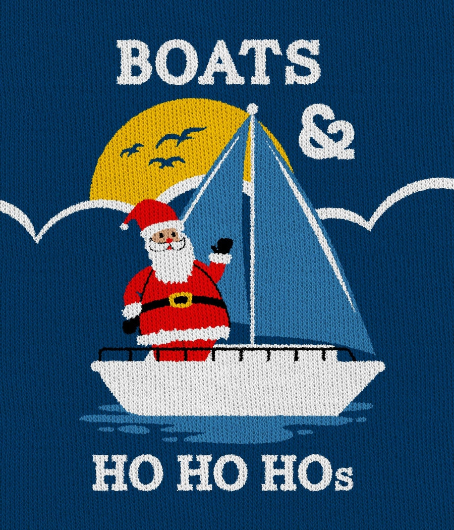 Tipsy Elves Men's Boats cheapest & Ho Ho Hos Ugly Christmas Sweater, Size M