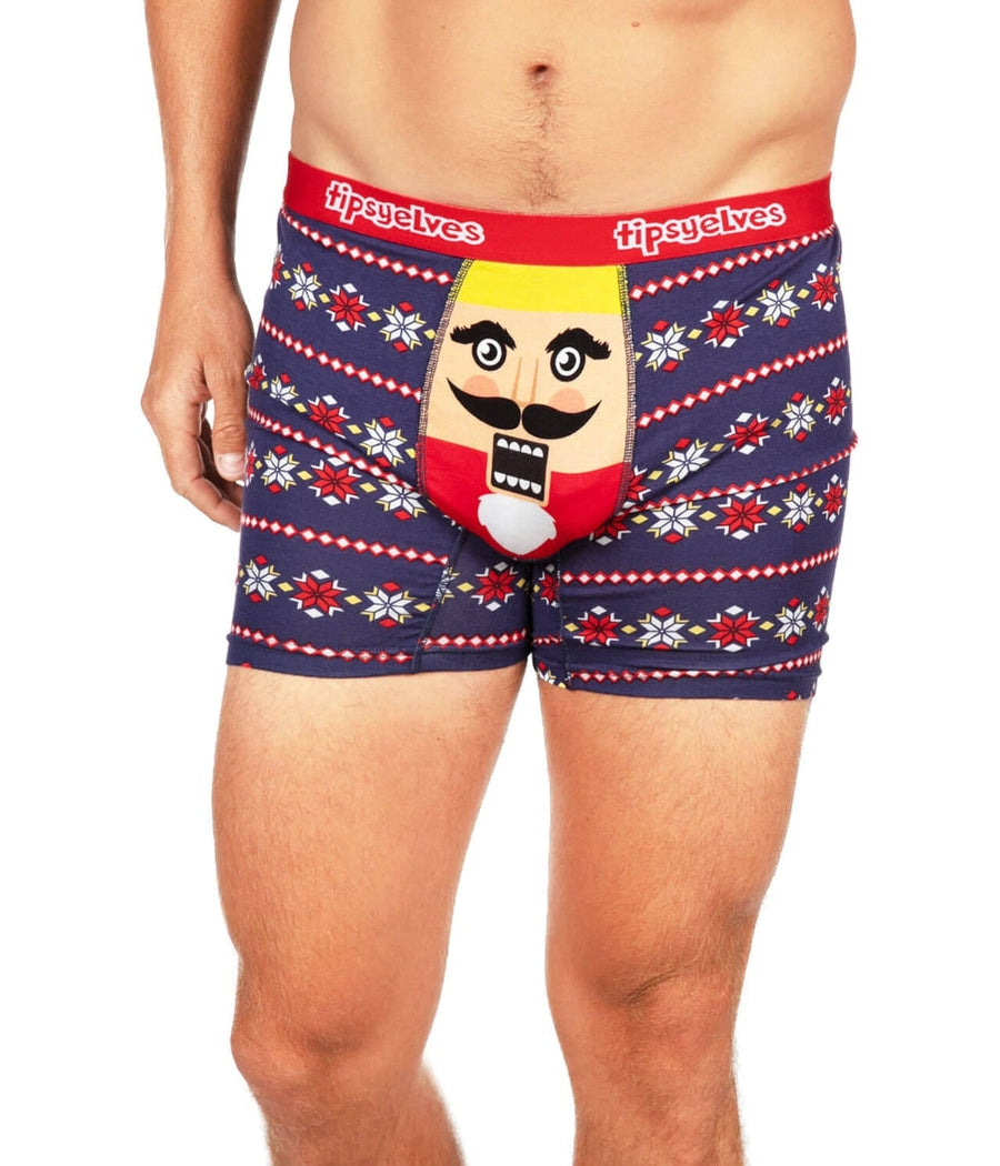 Men s Fair Isle Nutcracker Boxer Briefs